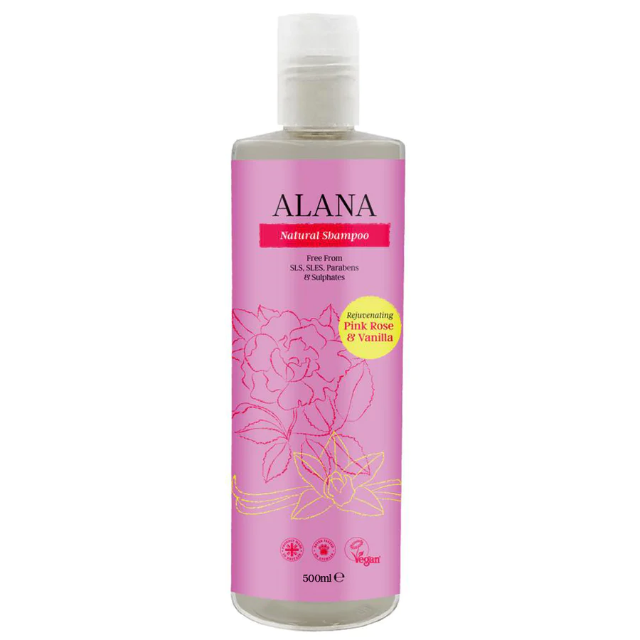 ALANA Šampón na vlasy RŮŽE A VANILKA 500ml