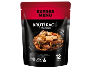 Expres menu Krůtí ragú s fazolemi 600g