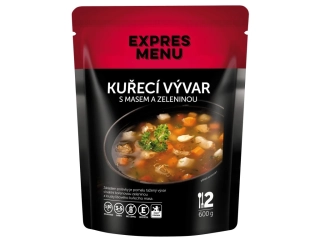 Expres menu Kuřecí vývar se zeleninou 600g