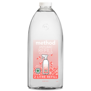METHOD antibac univ. čistič 2L Peach, náhr. balení