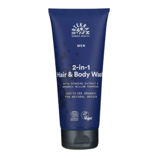 Urtekram sprchový gel/šampon 2v1 MEN 200ml
