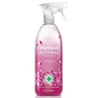 METHOD antibac univ. čistič 828ml Rebarbora
